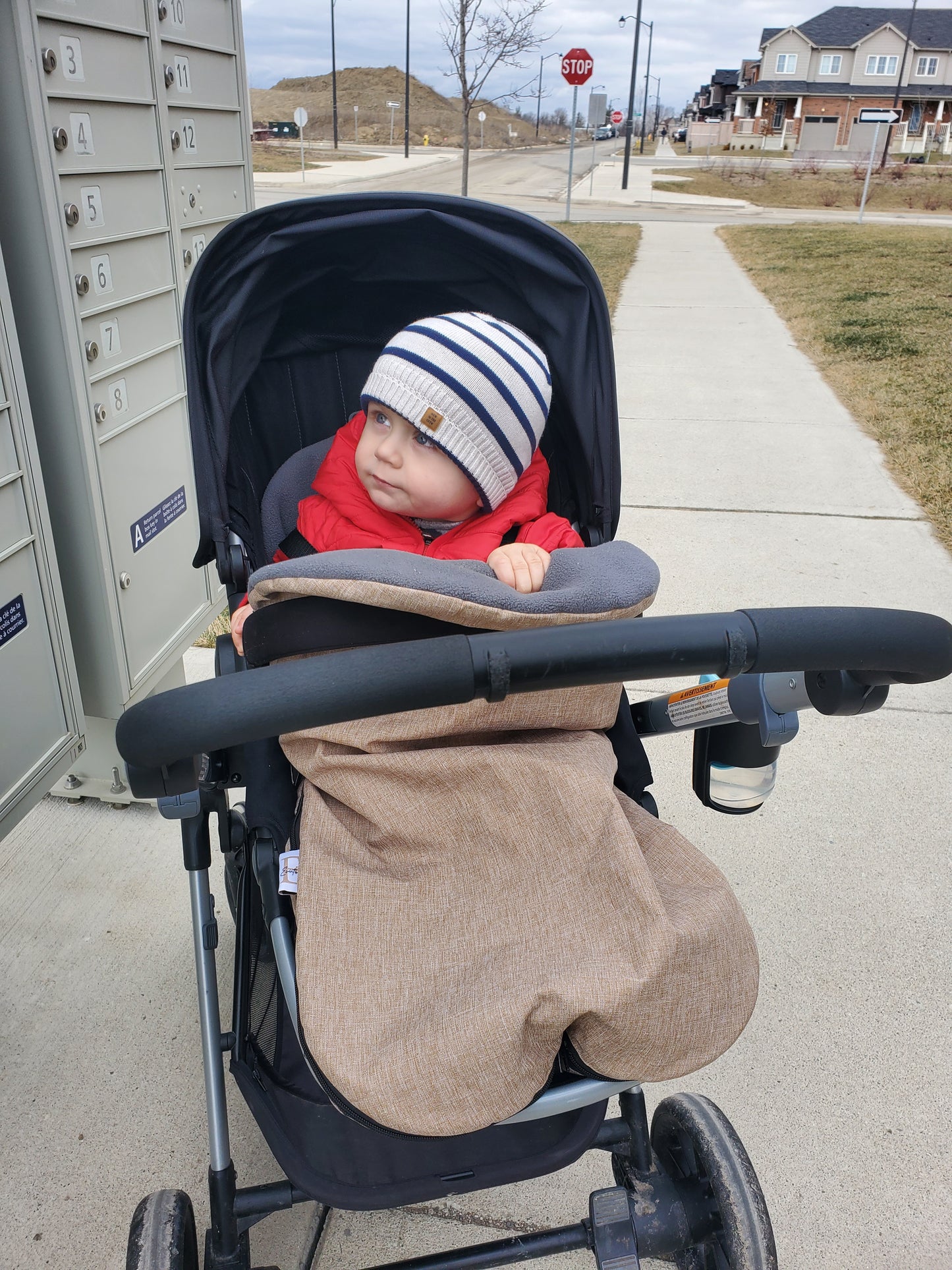 Evinture Baby Stroller Sleeping Bag | Universal Sleepsack for Fall/Winter | Warm Footmuff for Toddlers/Infants | Waterproof Stroller Cover