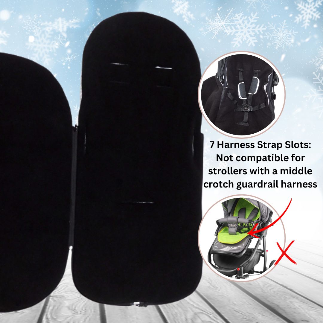 Evinture Baby Stroller Sleeping Bag | Universal Sleepsack for Fall/Winter | Warm Footmuff for Toddlers/Infants | Waterproof Stroller Cover