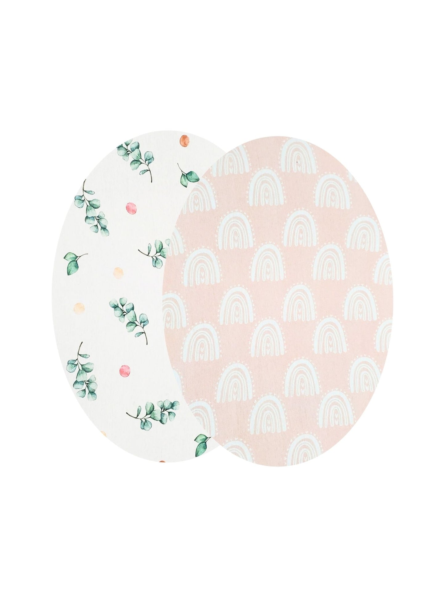 Evinture Bassinet Sheets Jersey Cotton 2-Pack | 160 GSM | 16" x 32" x 4" |
